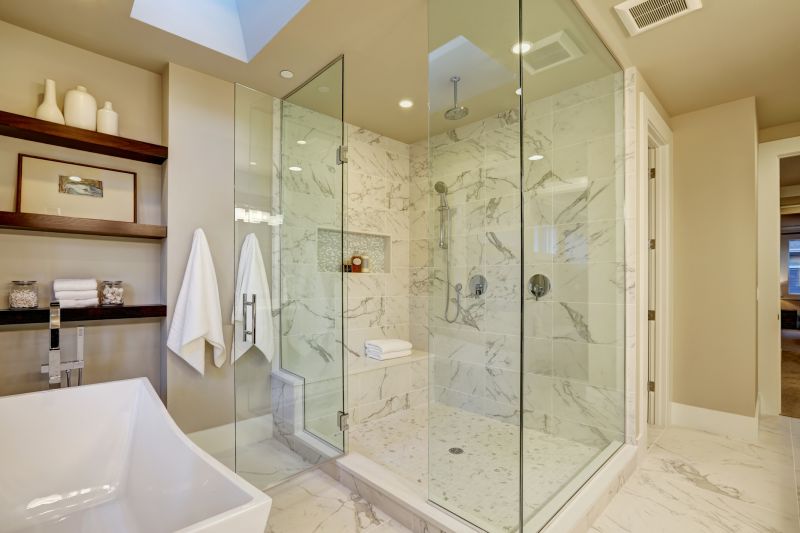 Built-in Shelving in Shower